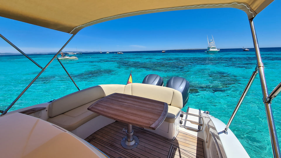 Sessa Key Largo 30ft - Riva Ibiza | Riva Ibiza, Yachts to hire in Ibiza, Luxury Villas and Retreats