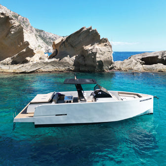 De Antonio 34ft - Riva Ibiza | Riva Ibiza, Yachts to hire in Ibiza, Luxury Villas and Retreats